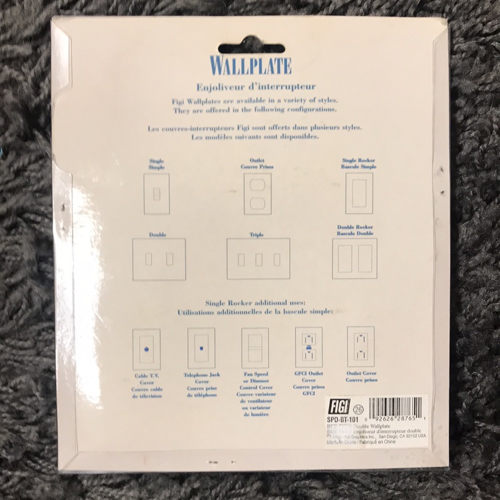 DOUBLE SWITCHPLATE - Picture 4 of 5